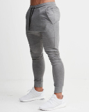 Men's Solid Color Letter Printed Fashion Casual Pants M-2XL