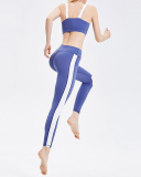 Sports Top Tight Yoga Pants Set New Running Fitness Clothing Two Piece Set S-L