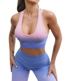 Seamless Yoga Clothes Women's Fitness Suits High Waist Butt Lift  Trousers Tie Dye Sports Best Running Shorts S-L