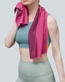 Sport Time Cold Feeling Quick-drying Sweat-absorbing Sports Gym Towel 100*30CM
