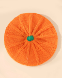 Winter Mom & Kids Halloween Pumpkin Warm Berets Orange