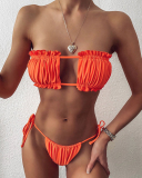 Cute Wholesale Women 2023 Bikini Set XS-XXL with padded