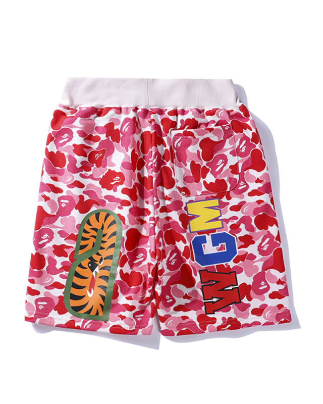 Camo Printed Unisex Fashion Summer Shorts