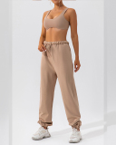 Casual Women Solid Color Cool Women Loose Pants Trousers S-XL