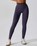 Women Running Workout Yoga Fitness Leggings Pants Black Purple Blue Rosy Coffee Gray S-L