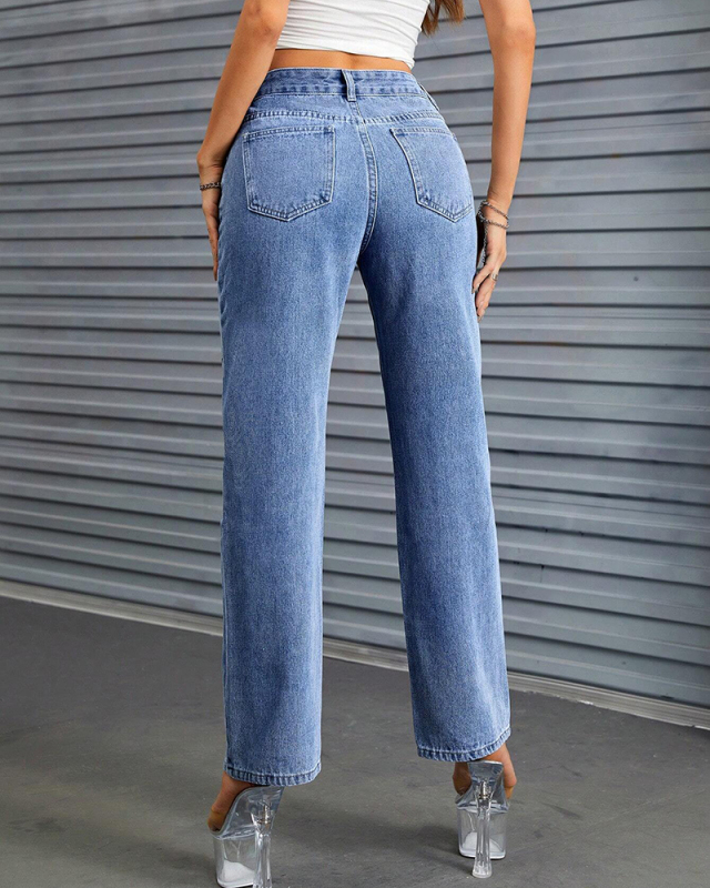 2023 New High Waist Women Wholesale Jean Pant S-2XL