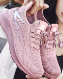 Women Fashion Breathable Casual Sport Sneakers Black Gray Pink 36-41