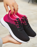 Popular Colorblock Breathable Women Sport Sneakers 36-41