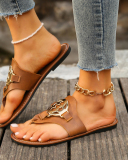 2024 Summer Women Flat Sandals