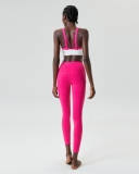 Colorblock High Protection Active Wear Two Piece Pants Set S-XL