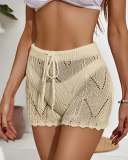 Knitted Women Beach Shorts S-XL