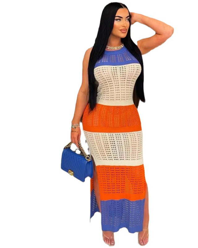 Fishnet Wholesale Women Colorful Long Dress S-XXL