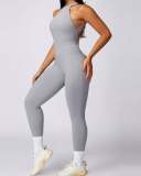 Outdoor Slim Professional Factory Sleeveless Women Yoga Jumpsuit S-XL