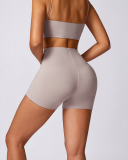 Women Hip Lift High Wasit Slim Fitness Shorts S-XL
