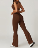 China Factory Custom Woman Running Yoga Two-piece Pants Sets S-XL