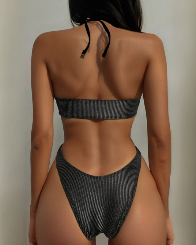 Sliver Grey Wholesale Newest Bikini S-XL
