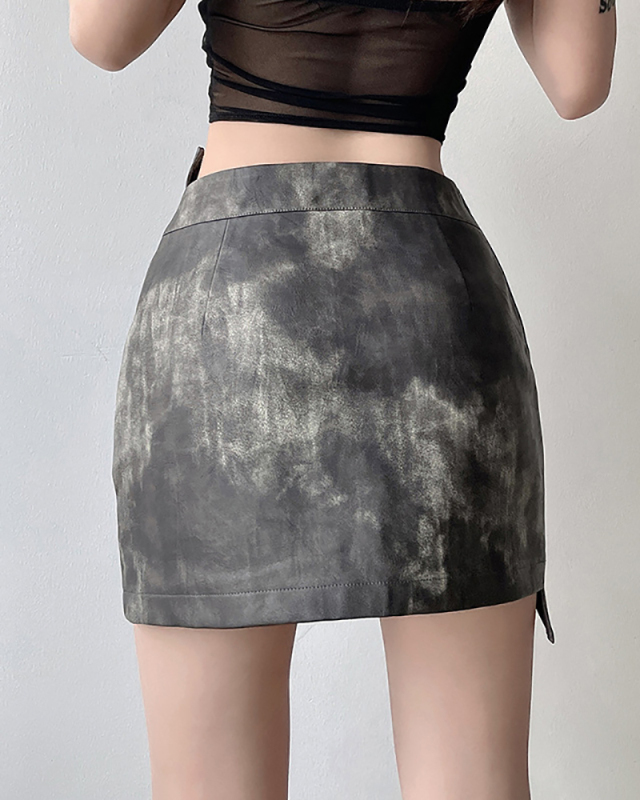 Unique Design Y2K Styles Mini Skirt S-L
