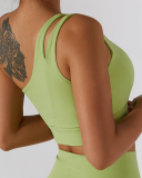 OEM Women One Shoulder Sports Yoga Bra S-L