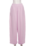 Wide Leg Loose Style Casual Women Pants S-L