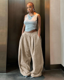 Wide Leg Loose Style Casual Women Pants S-L