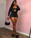 Deep V-neck Women Wholesale Summer Jumpsuit S-L