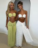 Wholesale Women Vacation Style Two Piece Skirt Set S-L