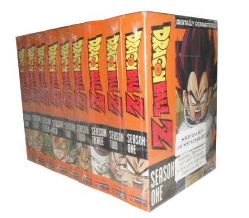 Dragon Ball Z The Complete Seasons 1-9 DVD Box Set 54 Dsic Free 