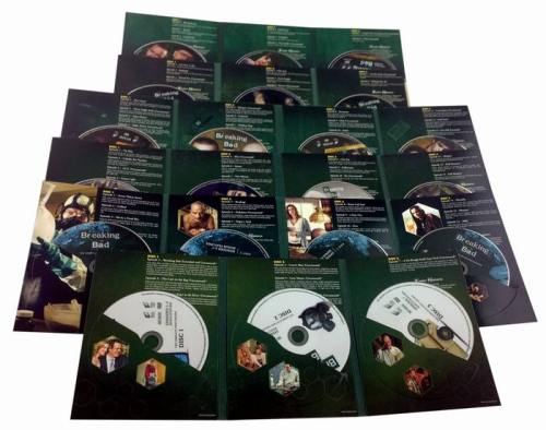 Breaking Bad The Complete Series Seasons 1-6 DVD Box Set 21 Dsic Free  Shipping