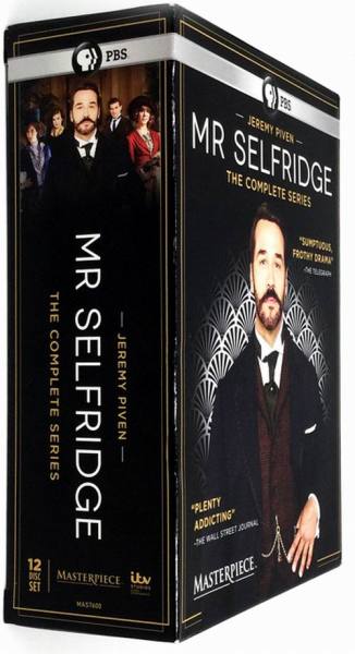 Mr Selfridge The Complete Series Seasons 1-4 DVD Box Set 12 Disc