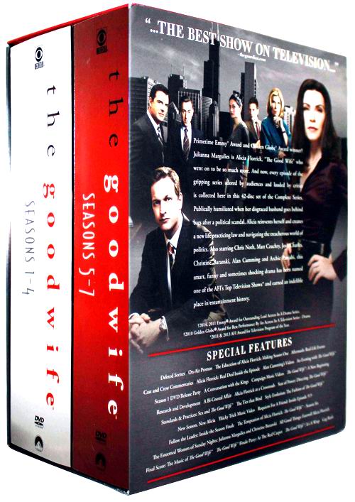 The Good Wife The Complete Series Seasons 1-7 DVD Box Set 42 Disc Free  Shipping