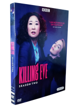 Killing Eve The Complete Series Seasons 1-2 DVD Box Set 4 Disc