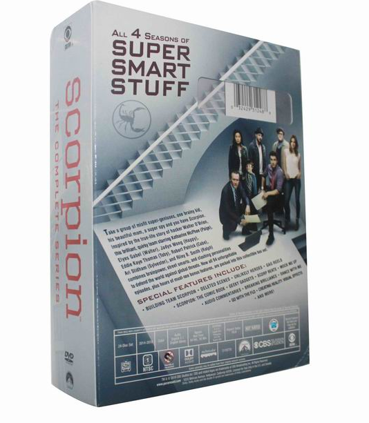 Scorpion The Complete Series Seasons  DVD Box Set  Disc Free