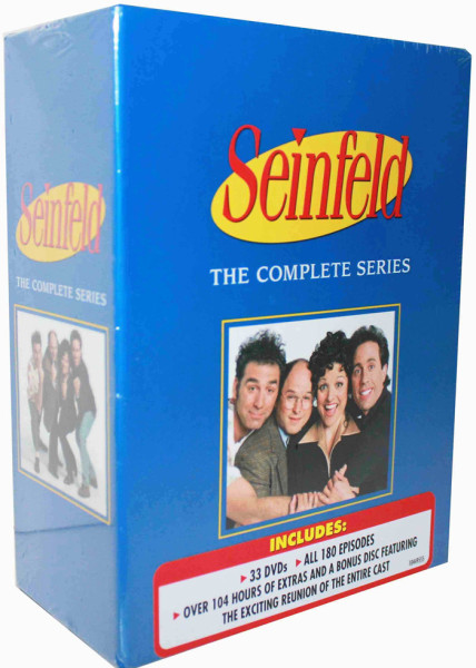 Seinfeld The Complete Series Seasons 1-9 DVD Box Set 33 Disc