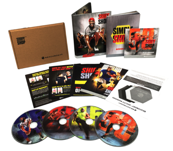 Shift Shop The 3 Week Rapid Rebuild 4 DVD Workout Program Set
