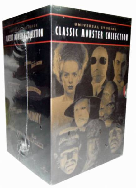 Universal Studios Classic Monster Collection 8 Disc Box Set DVD