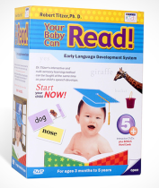 YOUR BABY CAN READ Early Language Development System 5 Interactive DVD's + Bonus