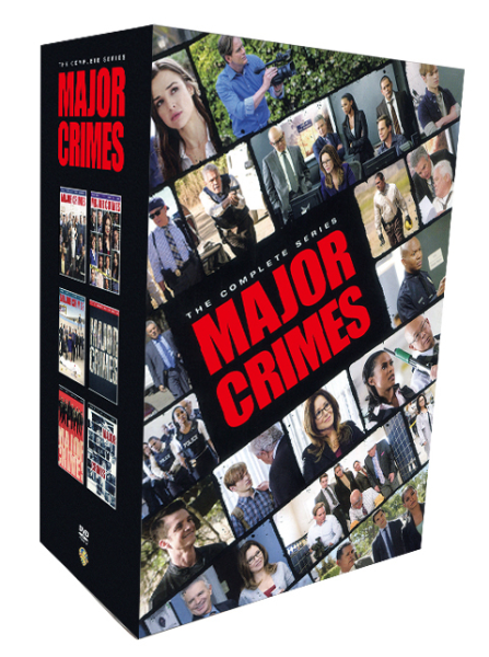 Major Crimes The Complete Series Seasons 1-6 DVD Box Set 24 Discs