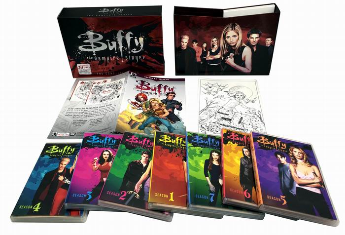 Buffy The Vampire Slayer Complete Series Seasons 1-7 39 DVD Box ...