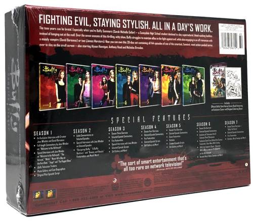 Buffy The Vampire Slayer Complete Series Seasons 1 7 39 Dvd Box Set Free Shipping She alone will stand against the vampires, the demons and the forces of darkness. usd