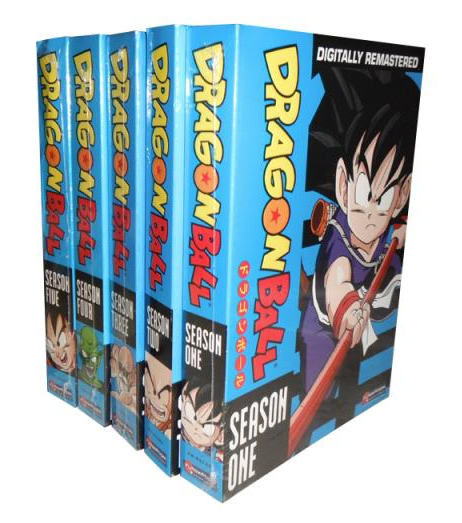 Dragon Ball The Complete Series Seasons 1-5 DVD Box Set 25 Disc