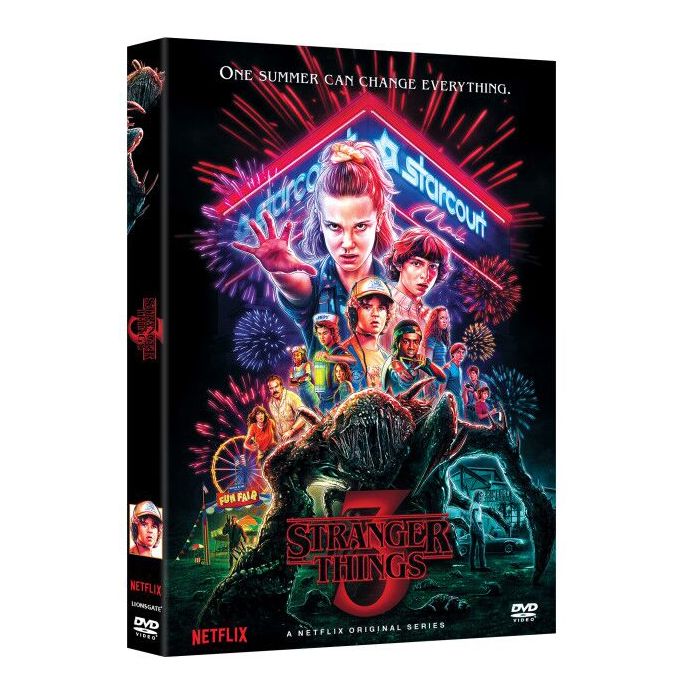 Stranger Things Season 3 DVD Box Set 3 Disc Free Shipping