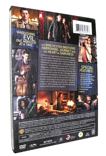 Supernatural Season 14 DVD 5 Disc Free Shipping