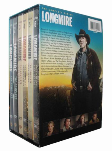 Longmire The Complete Seasons 1-6 DVD Box Set 15 Disc Free Shipping
