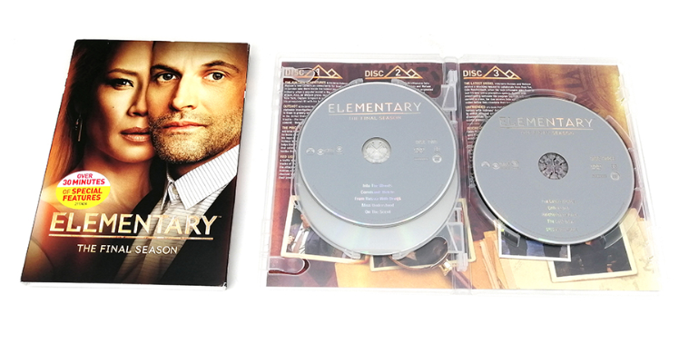 Elementary Season 7 DVD Box Set 3 Disc Free Shipping