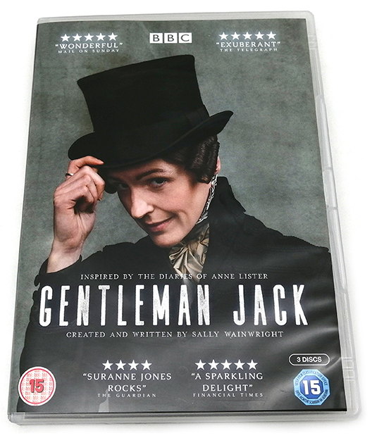 Gentleman Jack Season 1 DVD Box Set 3 Disc Free Shipping
