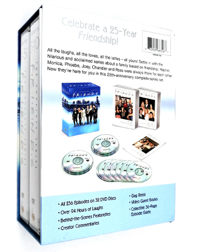 Friends The Complete Seasons Series 1-10 DVD Box Set 32 Disc Free Shipping
