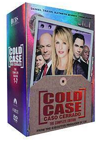 Cold Case The Complete Series Seasons 1-7 DVD Box Set 44 Disc