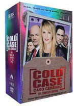 Cold Case The Complete Seasons 1-7 DVD Box Set 44 Disc Free Shipping