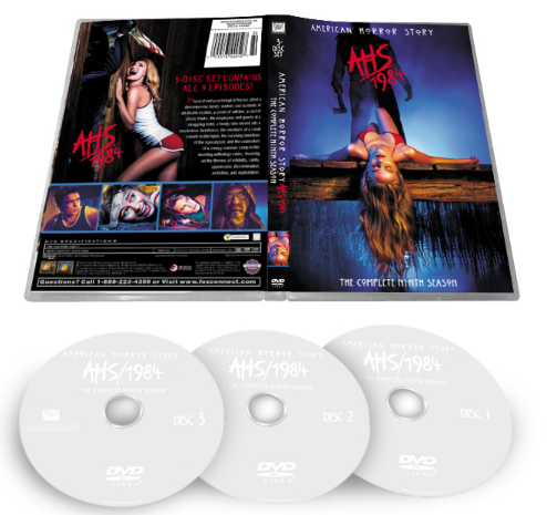 American Horror Story Season 9 DVD Box Set 3 Disc Free Shipping