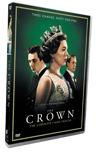 The Crown The Complete Season 3 DVD Box Set 3 Disc Free Shipping